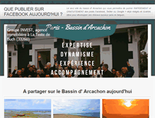 Tablet Screenshot of bassin-arcachon.org